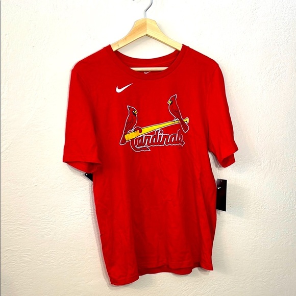 NWT Nike MLB Youth XL 18-20 St. Louis Cardinals Carlson Dylan Cotton Crew Tee - Picture 1 of 6